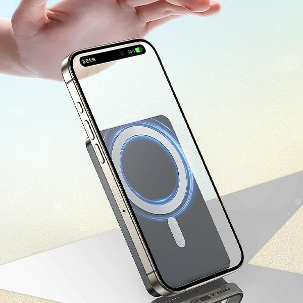 AWEI P112K wireless powerbank MagSafe 5000mAh grey