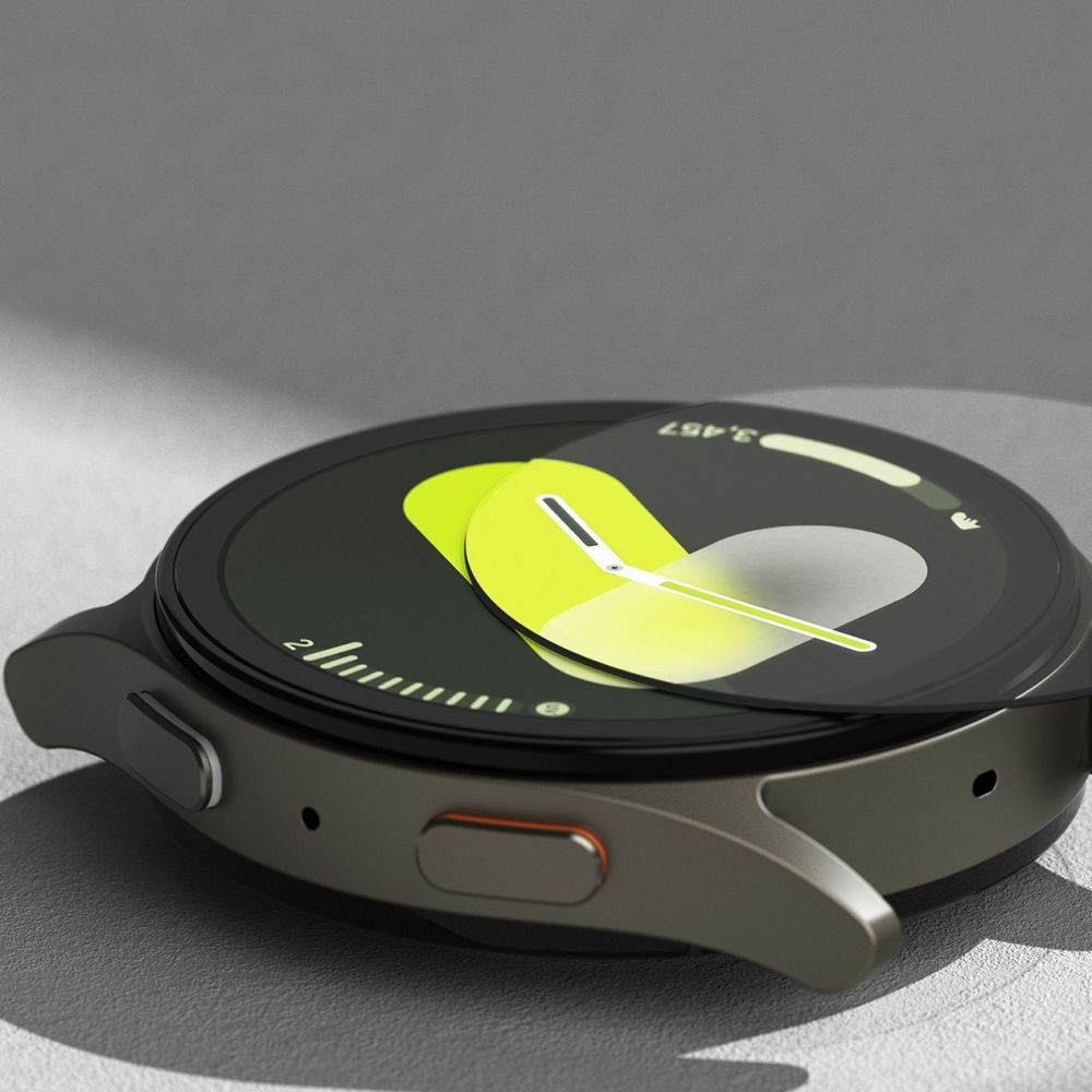 Kryt Ringke Slim & Tempered Glass Galaxy Watch 7 44mm Titanium Black