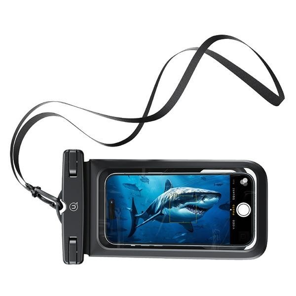 Voděodolné pouzdro DubbleCase 6.7" USAMS IP68, černé