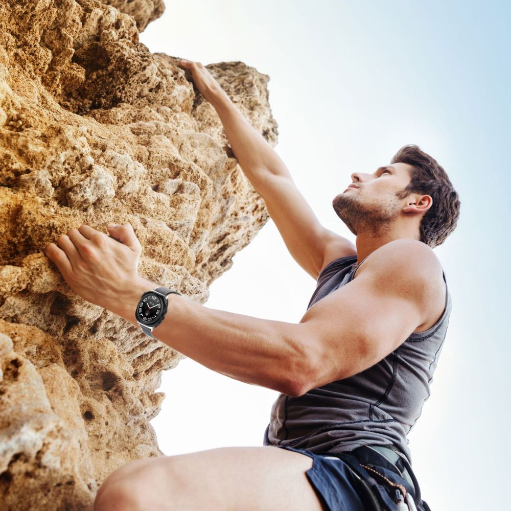 Kryt Tech-Protect Nylon Samsung Galaxy Watch Ultra 47mm black/orange