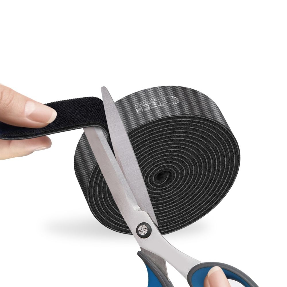 Kryt Tech-Protect Velcro Cable Organizer 300cm Black