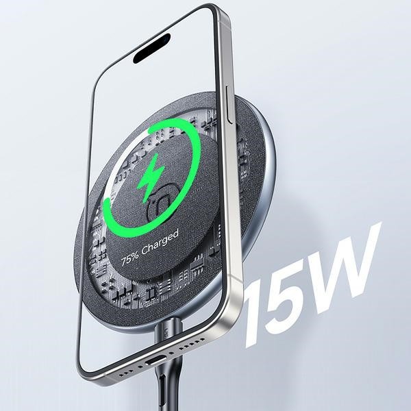 Bezdrátová nabíječka USAMS US-CD223 15W wireless charger black
