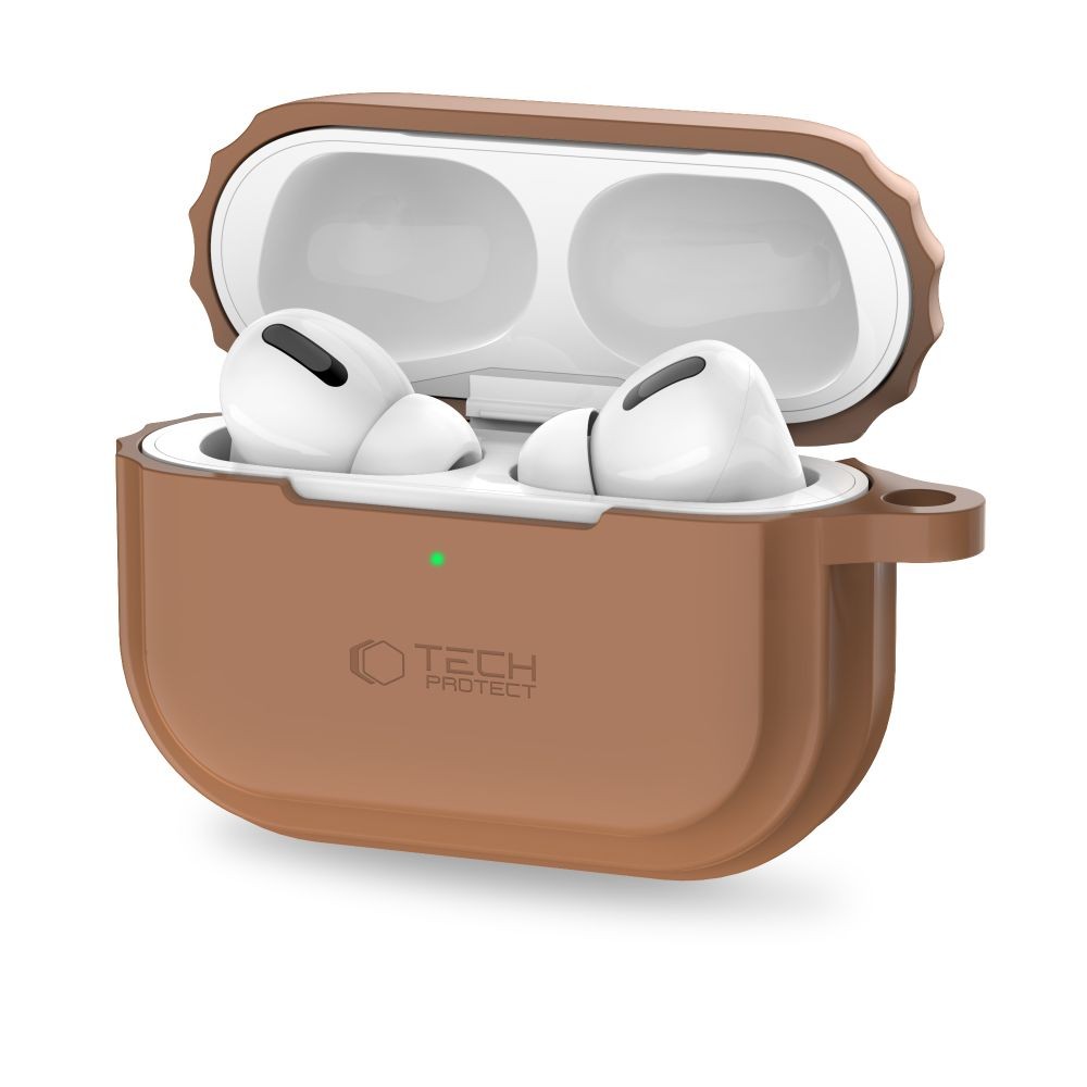 Kryt Tech-Protect Silicone Rope Apple Airpods Pro 1 / 2 Chocolate Brown