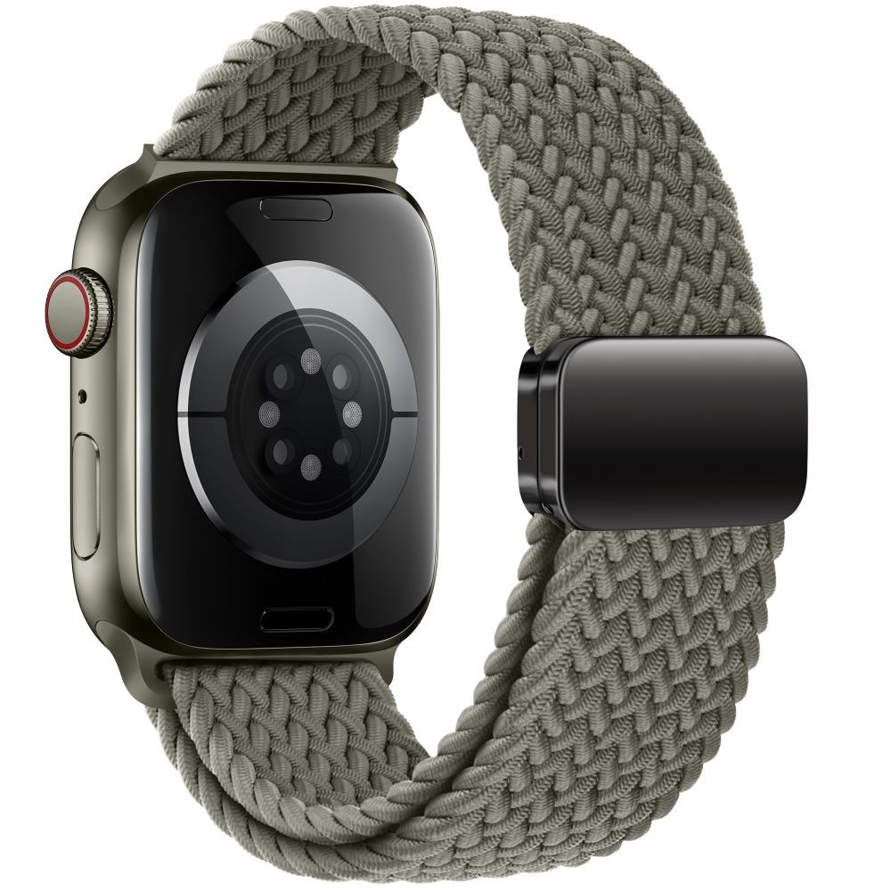Kryt Belt Tech-Protect Nylonmag Apple Watch 4/5/6/7/8/9/SE/Ultra 1/2 42/44/45/49mm Olive Grey