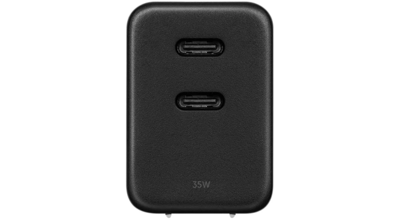Síťová nabíječka Network charger Native Union Fast GaN Charger 35W PD 2xUSB-C black