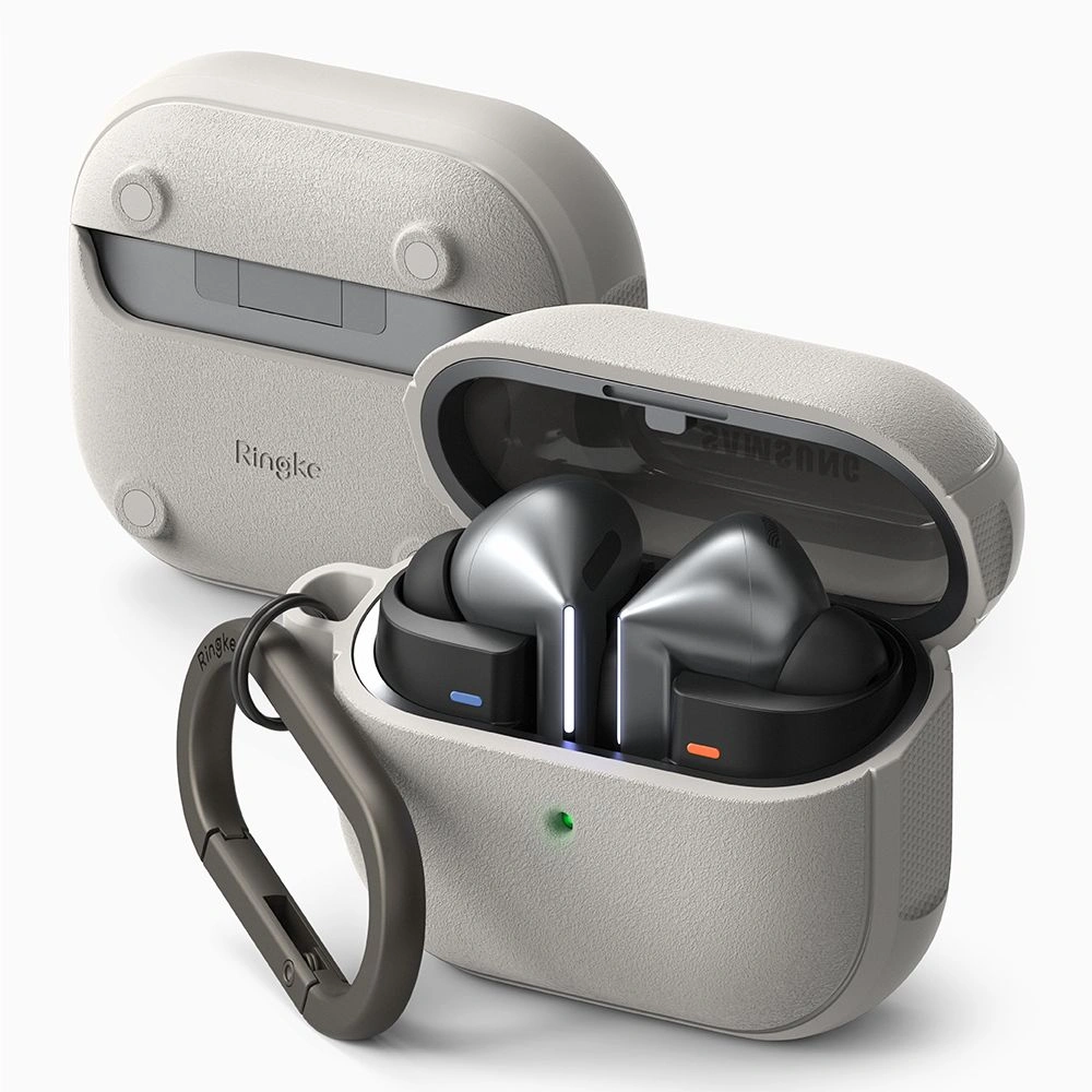 Kryt Ringke Onyx Magnetic MagSafe Samsung Galaxy Buds 3 / 3 Pro Warm Grey