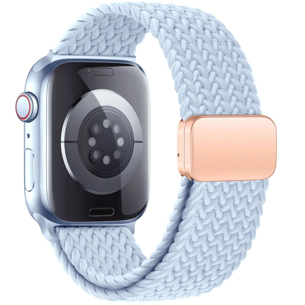 Kryt Tech-protect Nylonmag Strap Apple Watch 4/5/6/7/8/9/SE/10 38/40/41/42mm Baby Blue