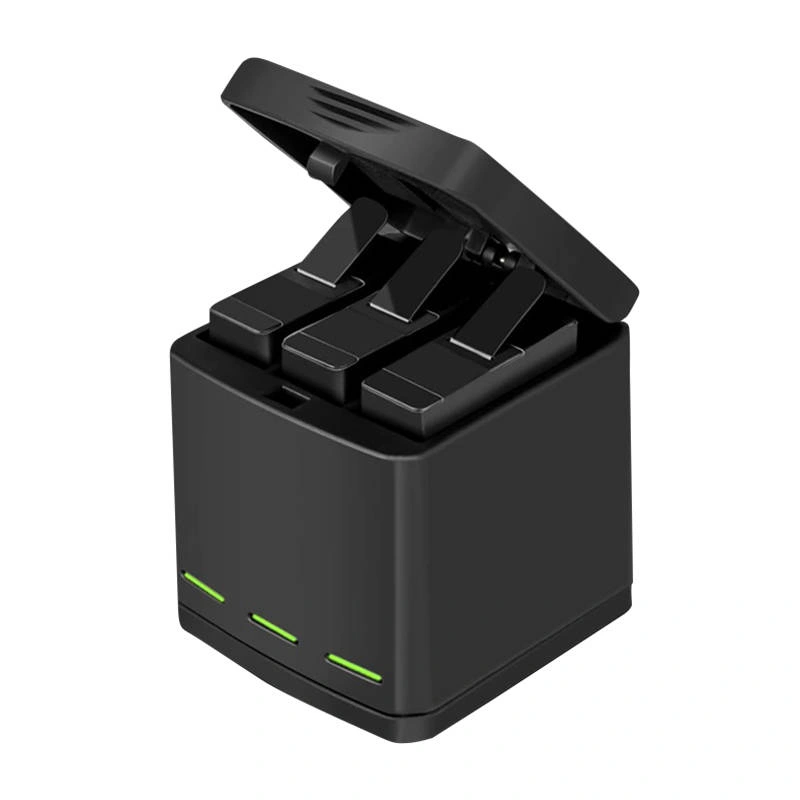 Bezdrátová nabíječka Three-channel charger Telesin Box for GoPro Hero 8 + 2 batteries (GP-BNC-801)