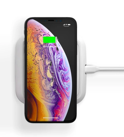 Bezdrátová nabíječka ZENS Single Fast Wireless Charger 10W white