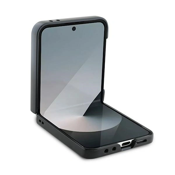 Kryt BMW BMHCZF622NBCK Samsung Galaxy Z Flip 6 / 7 FE hardcase Carbon Blue Line black/black