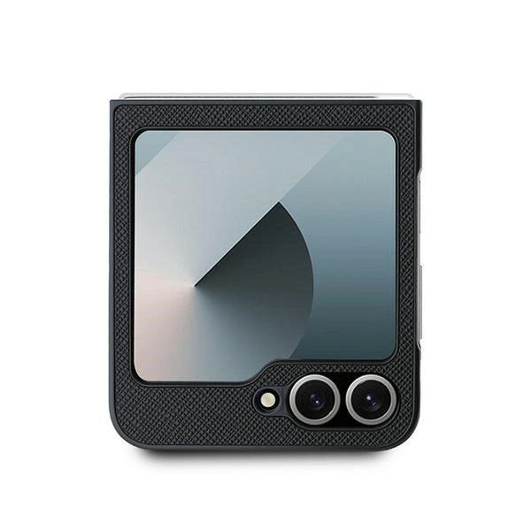 Kryt Karl Lagerfeld KLHCZF6SAPKCNPK Samsung Galaxy Z Flip 6 / 7 FE Saffiano Metal Pin black/black