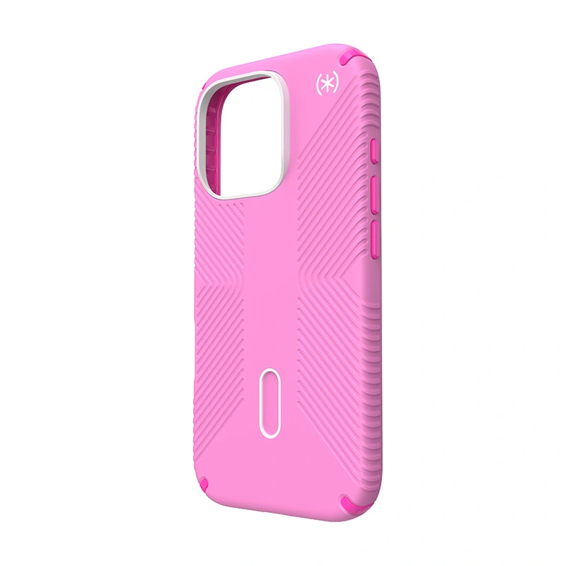 Kryt Speck Presidio2 Grip ClickLock & MagSafe Apple iPhone 16 Pro (True Pink / Shocking Pink / White)
