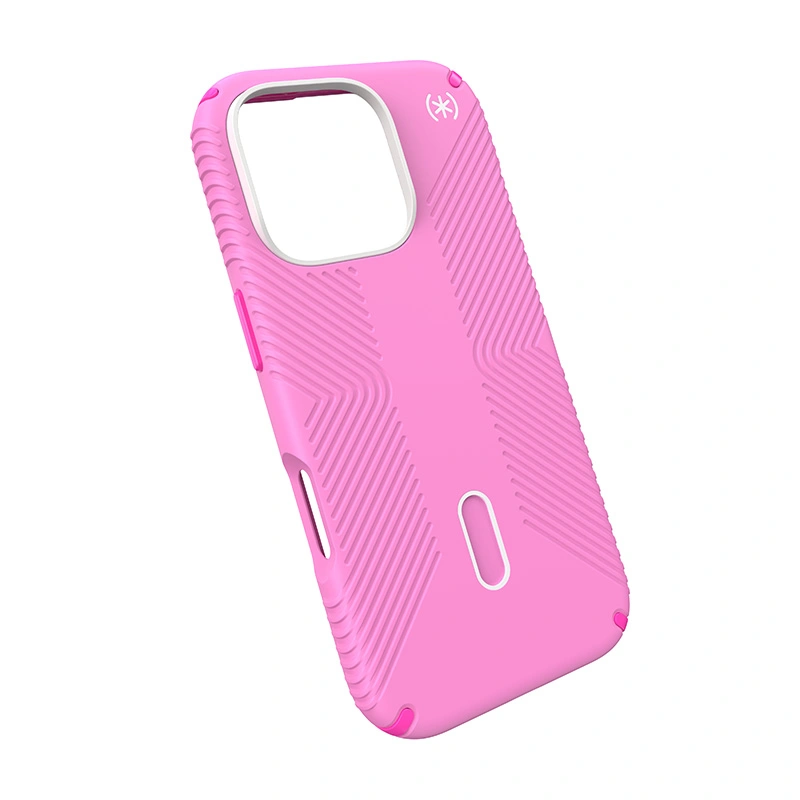 Kryt Speck Presidio2 Grip ClickLock & MagSafe Apple iPhone 16 Pro (True Pink / Shocking Pink / White)
