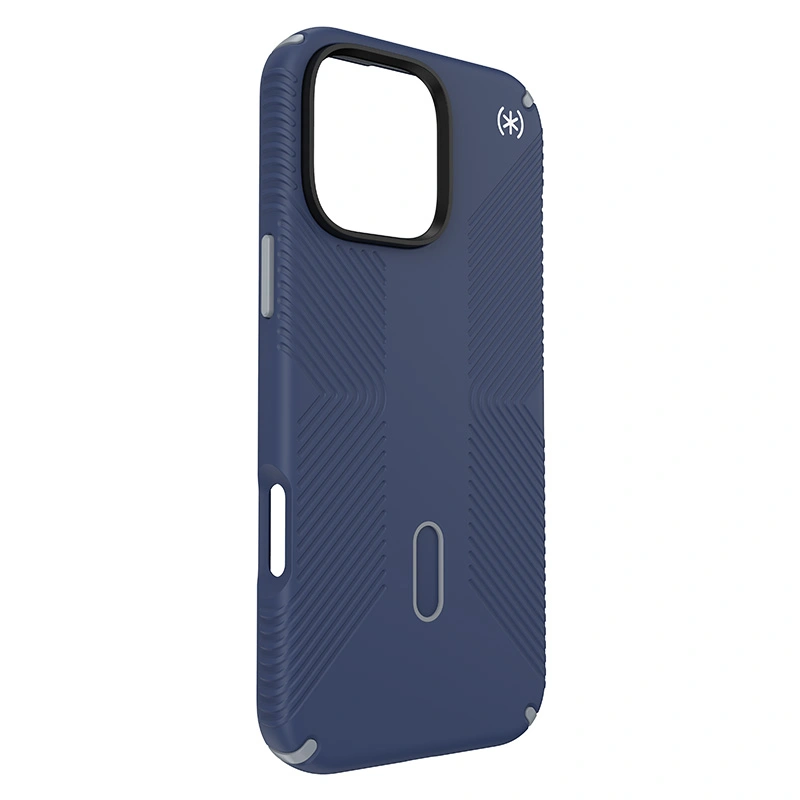 Kryt Speck Presidio2 Grip ClickLock & MagSafe for Apple iPhone 16 Pro Max (Coastal Blue / Dust Grey / White)