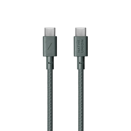 Cable Native Union Belt Cable USB-C / USB-C 1.2m (slate green)