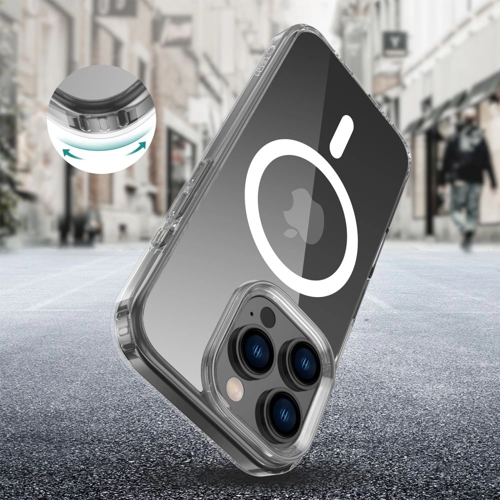 Kryt Tech-protect Flexair Hybrid MagSafe Case for Apple iPhone 16 Pro Clear