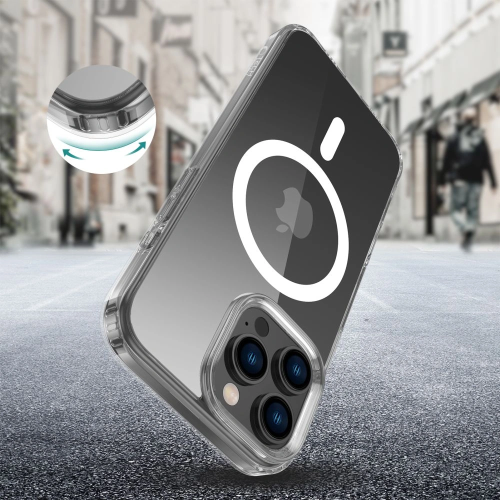 Kryt Tech-protect Flexair Hybrid MagSafe Case for Apple iPhone 16 Pro Max Clear