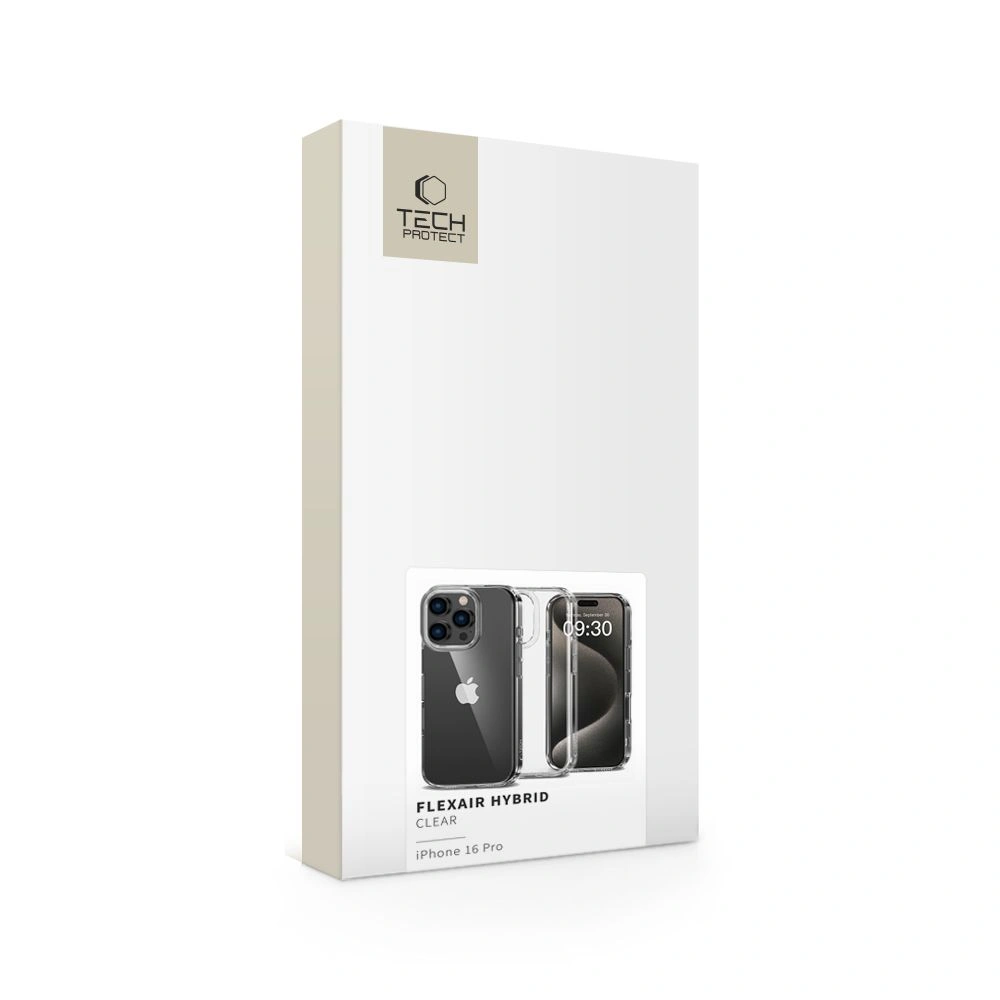 Kryt Tech-Protect Flexair Hybrid Apple iPhone 16 Pro Clear