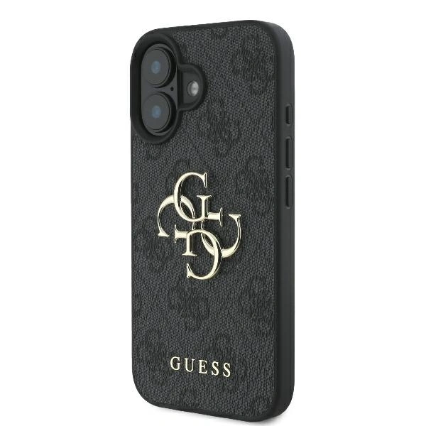Kryt Guess GUHCP16S4GMGGR Apple iPhone 16 hardcase 4G Big Logo black