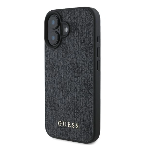 Kryt Guess GUHCP16SG4GFGR Apple iPhone 16 hardcase 4G Classic black