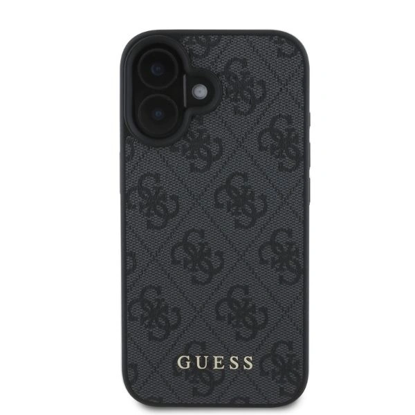 Kryt Guess GUHCP16SG4GFGR Apple iPhone 16 hardcase 4G Classic black