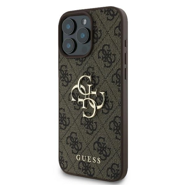Kryt Guess GUHCP16X4GMGBR Apple iPhone 16 Pro Max hardcase 4G Big Logo brown