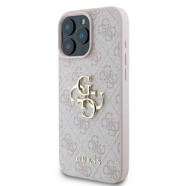 Kryt Guess GUHCP16X4GMGPI Apple iPhone 16 Pro Max hardcase 4G Big Logo pink
