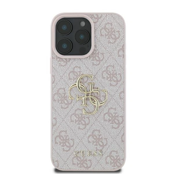 Kryt Guess GUHCP16X4GMGPI Apple iPhone 16 Pro Max hardcase 4G Big Logo pink