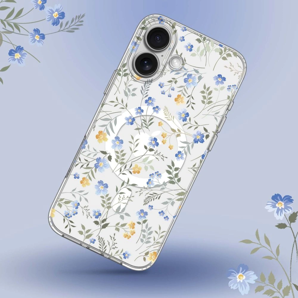 Kryt Tech-Protect Magmood MagSafe Apple iPhone 16 Spring Flowers