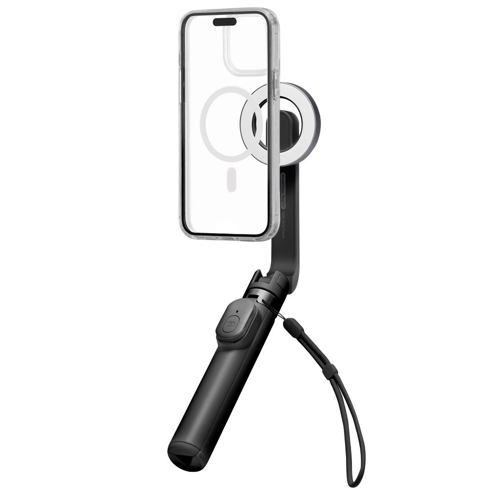 Selfie tyč Spigen S571W MagSafe Bluetooth Tripod Black