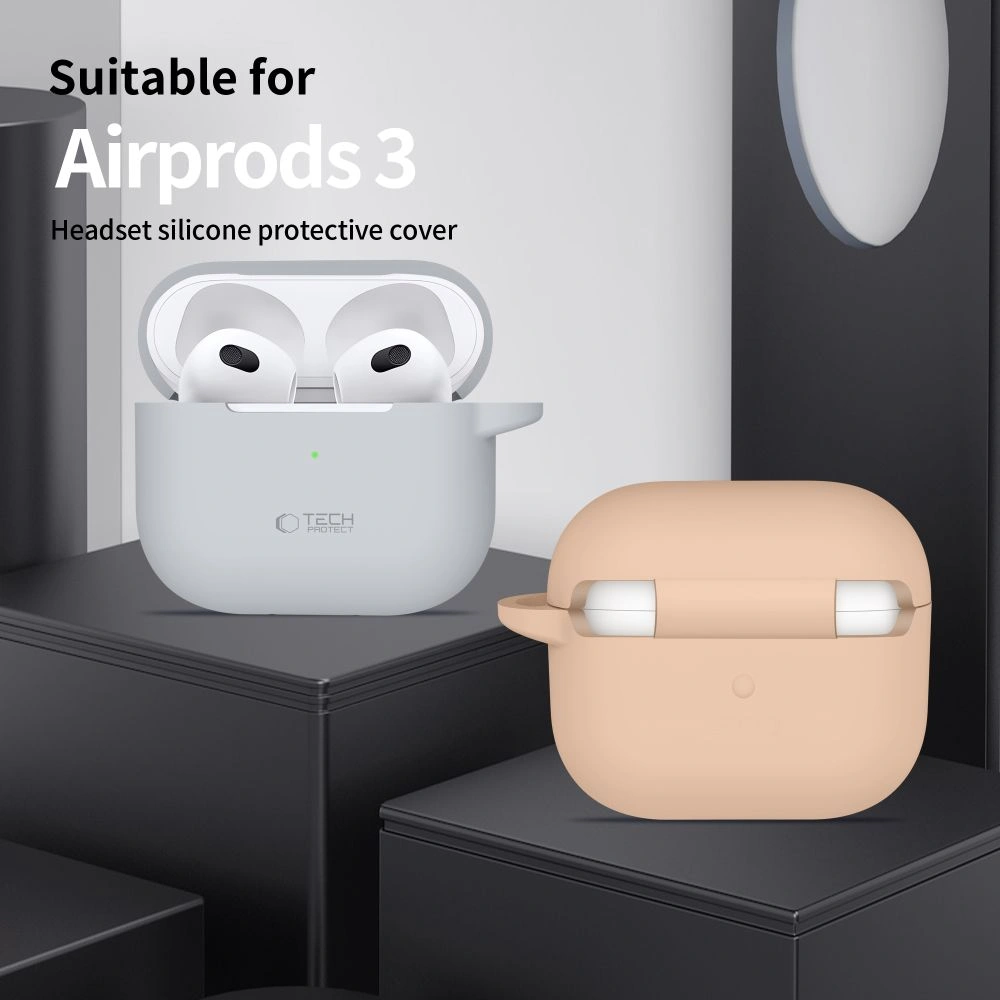 Kryt Tech-Protect Silicone Hook Apple Airpods 3 Neon Orange