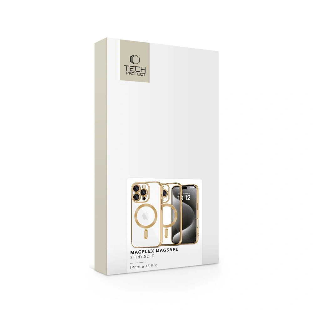 Kryt Tech-Protect MagFlex MagSafe Apple iPhone 16 Pro Shiny Gold