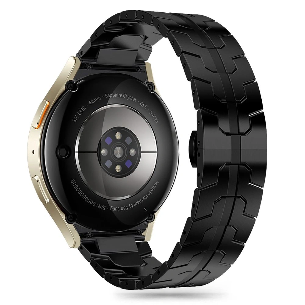 Kryt Tech-Protect Stainless Line Samsung Galaxy Watch 4/5/5 Pro/6/7/FE Black