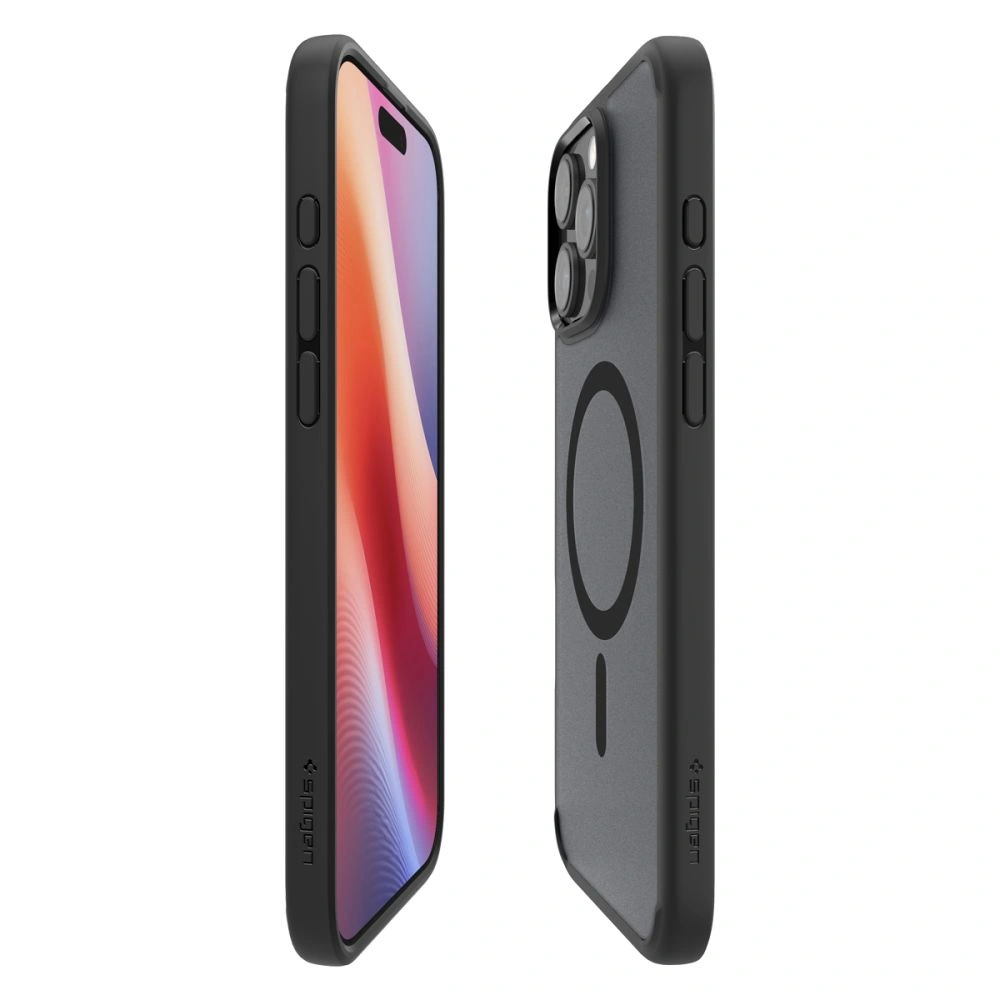 Kryt Spigen Ultra Hybrid Mag Magsafe Apple iPhone 16 Pro Frost Black