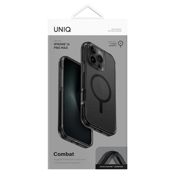 Kryt UNIQ Combat Apple iPhone 16 Pro Max MagClick Charging black