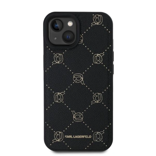 Kryt Karl Lagerfeld KLHMP15SPGKHPHK Apple iPhone 15 MagSafe Karl Head black