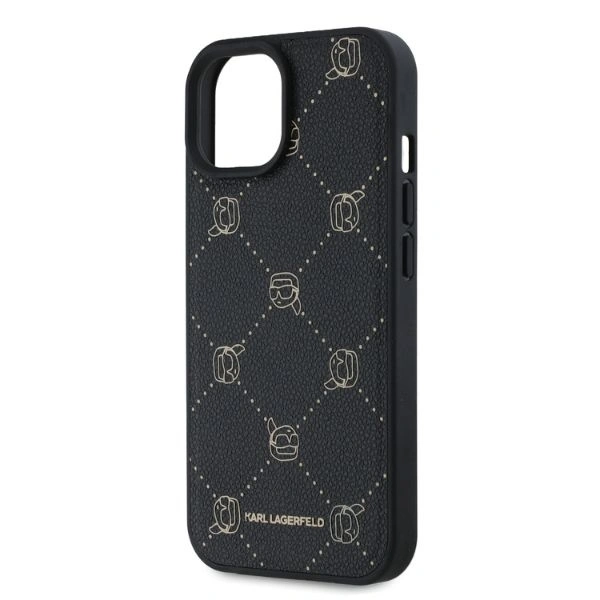 Kryt Karl Lagerfeld KLHMP15SPGKHPHK Apple iPhone 15 MagSafe Karl Head black