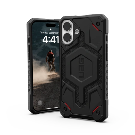 Kryt UAG Urban Armor Gear Monarch Pro Apple iPhone 16 Plus MagSafe (kevlar black)