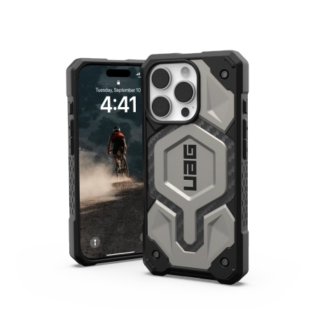 Kryt UAG Urban Armor Gear Monarch Pro Apple iPhone 16 Pro MagSafe (titanium)