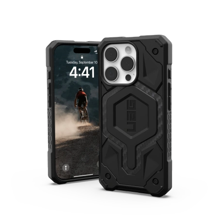 Kryt UAG Urban Armor Gear Monarch Pro Apple iPhone 16 Pro MagSafe (carbon fiber)