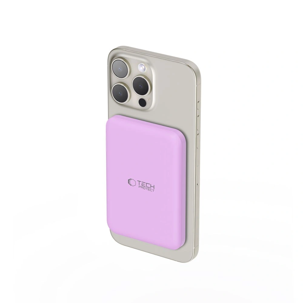 Tech-Protect PB10 LifeMag MagSafe Power Bank 5000mAh Lilac