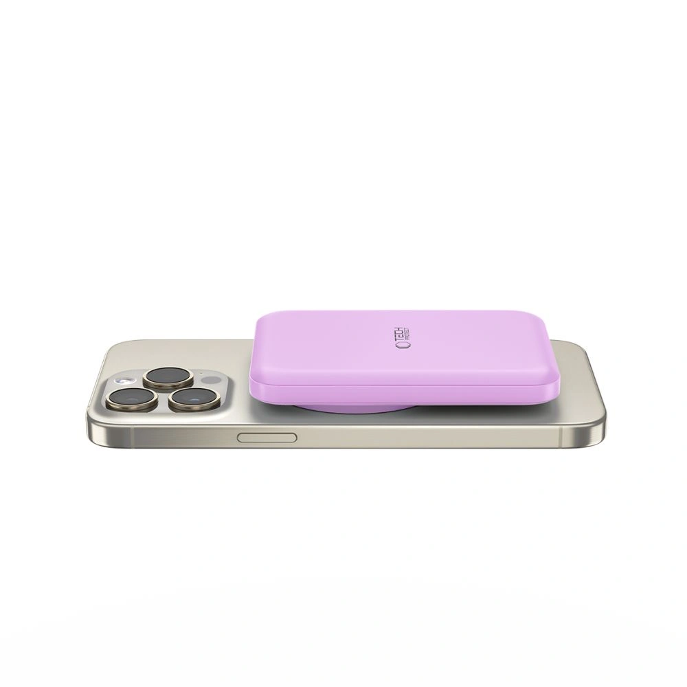 Tech-Protect PB10 LifeMag MagSafe Power Bank 5000mAh Lilac