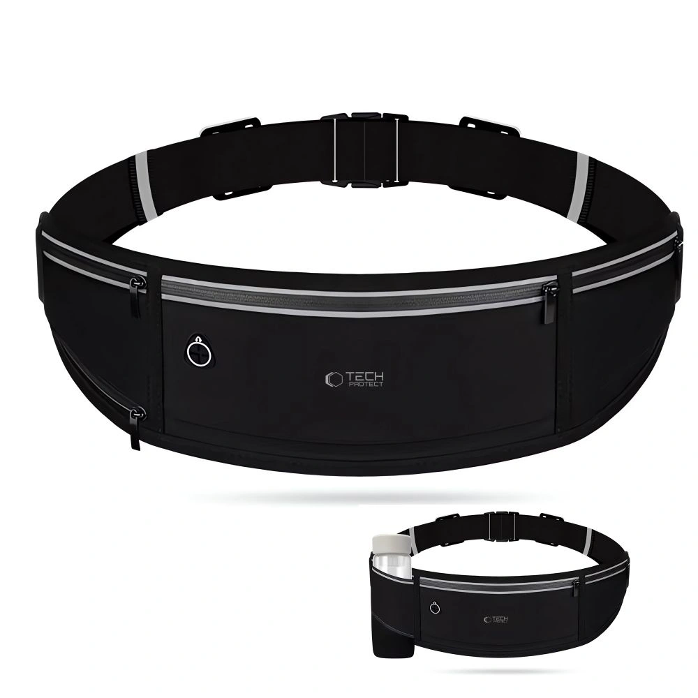 Kryt Tech-Protect M3 Universal Sport Waist Bag Black
