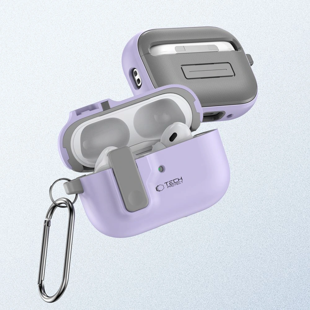 Kryt Tech-Protect Slim Hook Apple Airpods Pro 1 / 2 Lavender