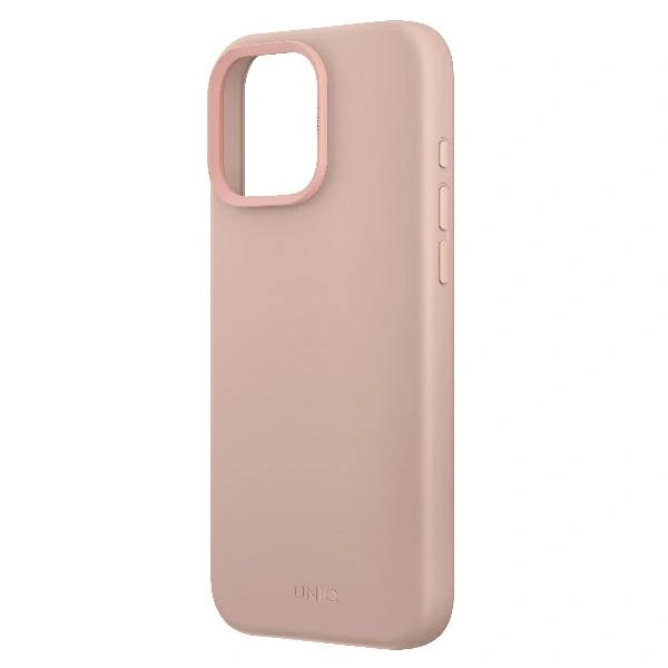 Kryt UNIQ Lino Hue Apple iPhone 16 Pro Magclick Charging blush pink