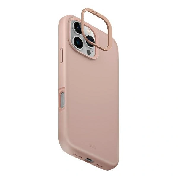 Kryt UNIQ Lino Hue Apple iPhone 16 Pro Magclick Charging blush pink