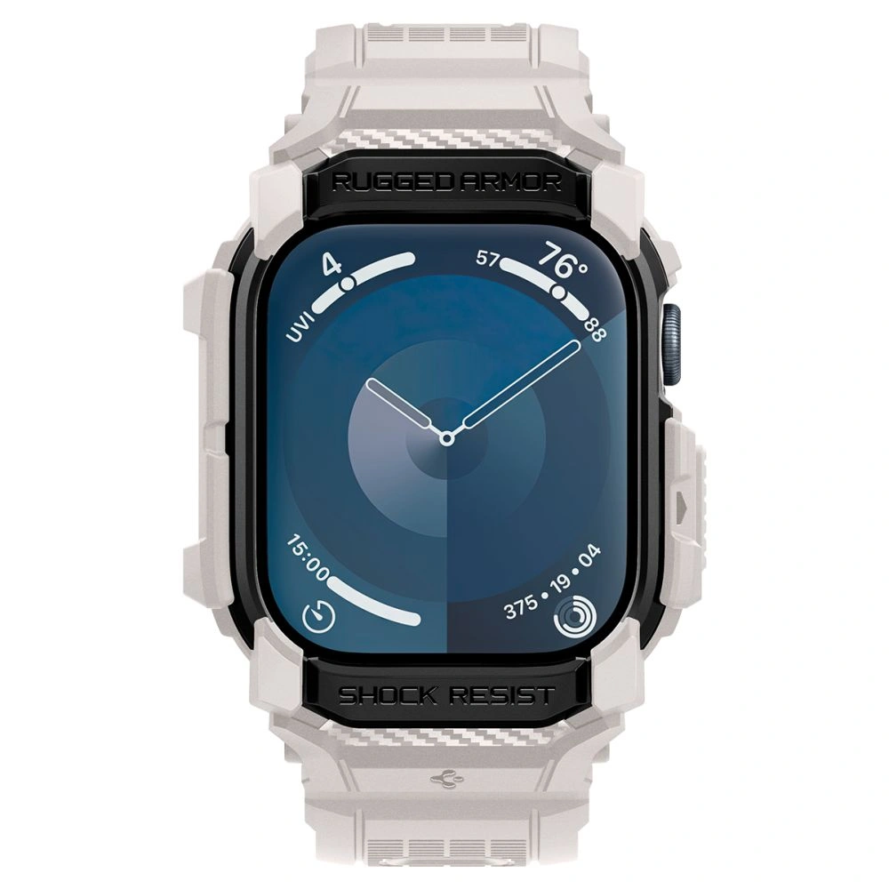 Case Spigen Rugged Armor Pro Apple Watch 10 / 11 46mm Dune Beige