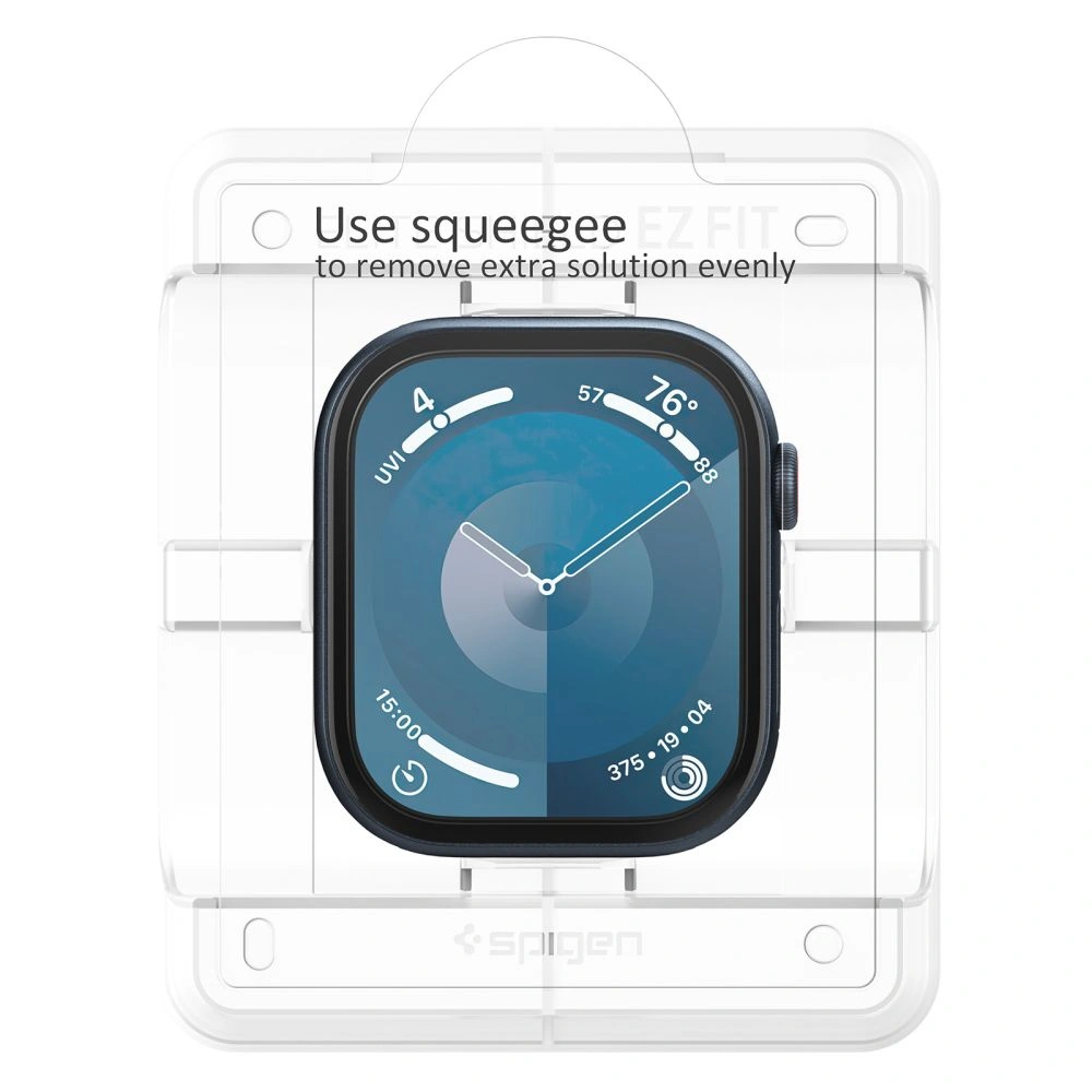 Spigen Elite Shield Ez Fit Apple Watch 10 / 11 46mm Clear [2 PACK]