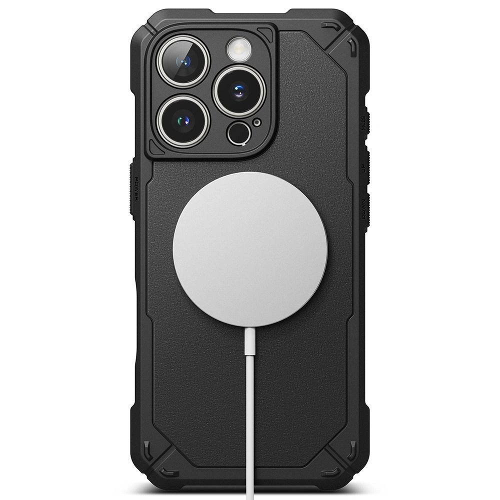 Kryt Ringke Rugged Gear Magnetic MagSafe Apple iPhone 16 Pro Black