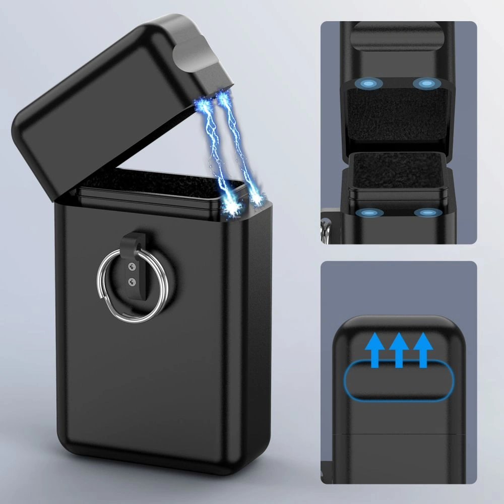 Kryt Tech-Protect KLR200 faraday cage Metal Keyless RFID Signal Blocker Case Black